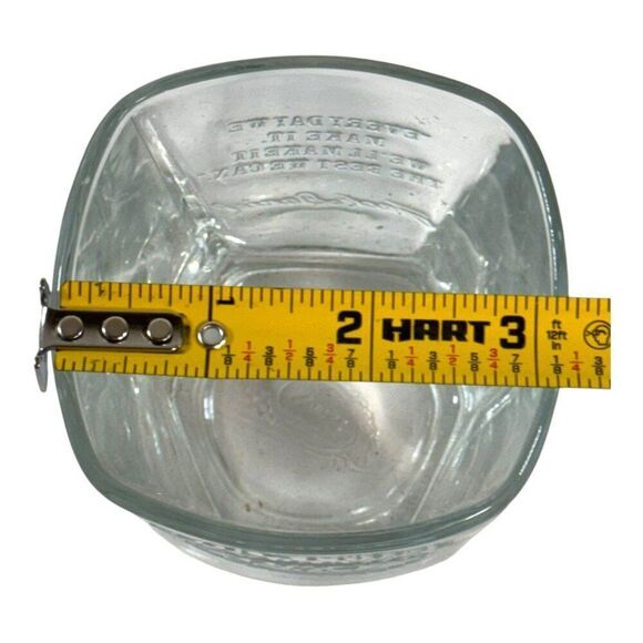 Jack Daniels Old No. 7 Embossed Whiskey Glass Lowball Barware Collectible Cup - Picture 6 of 7